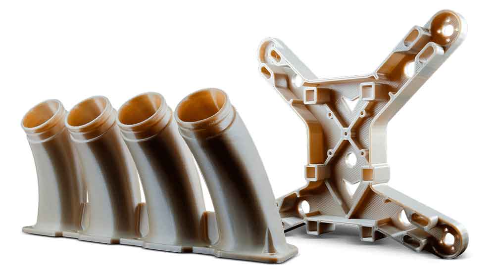 ULTEM 9085 example part 3D printed