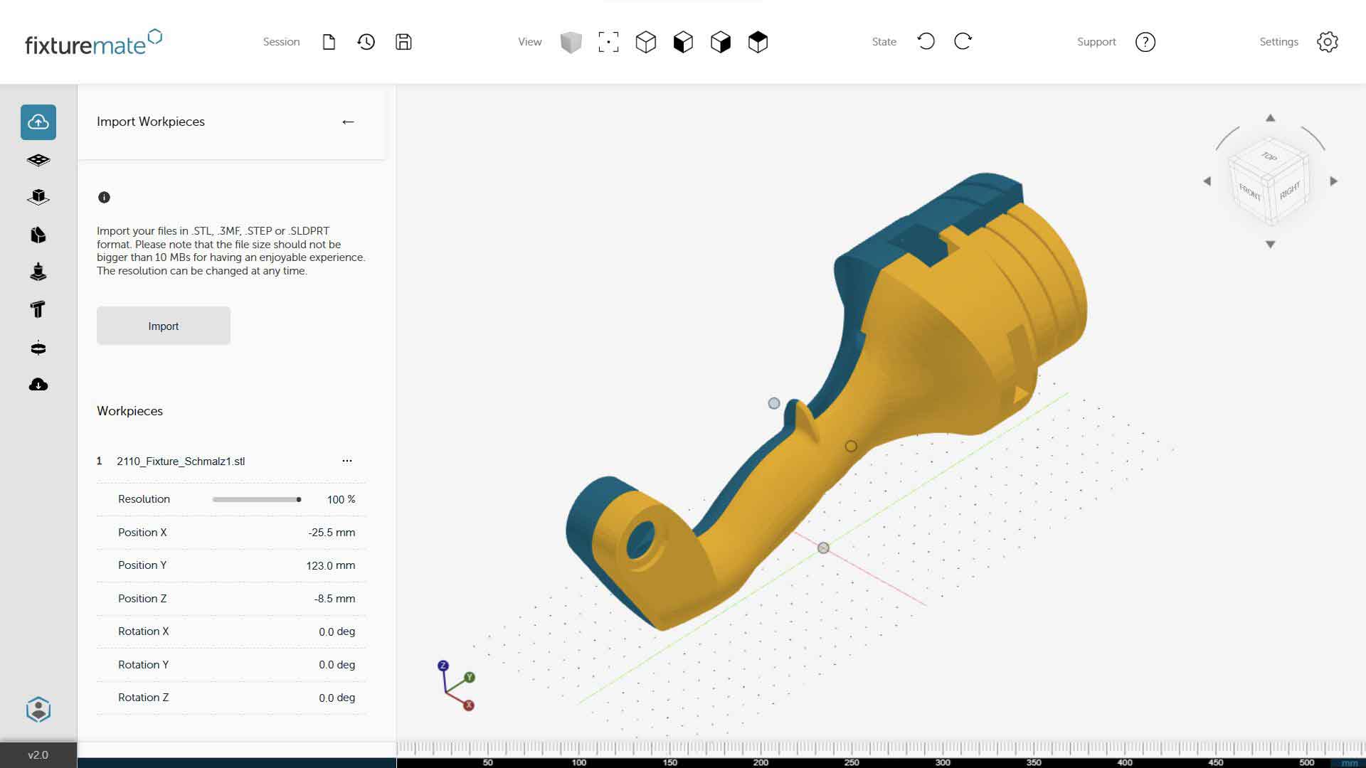 fixturemate step1